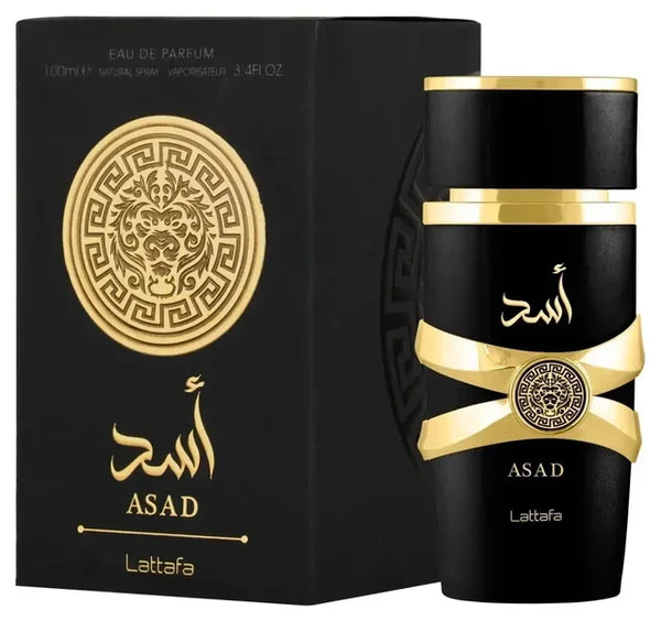 Lattafa Asad for Men. Eau de Parfum para hombre. 100 ml. Fragancia árabe